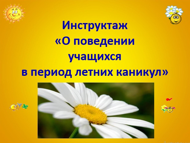 Инструктаж для несовершеннолетних и их родителей (законных представителей) «Безопасное лето-2025». Инструктаж для несовершеннолетних и их родителей (законных представителей) «Безопасное лето-2025».